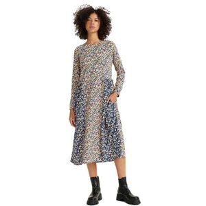 Levi's Prairie Floral Midi Long Sleeve Dress